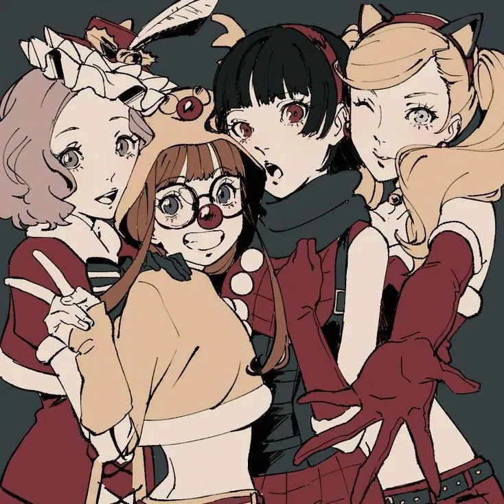 Avatar of Haru Okumura, Futaba Sakura, Makoto Niijima, Ann Takamaki