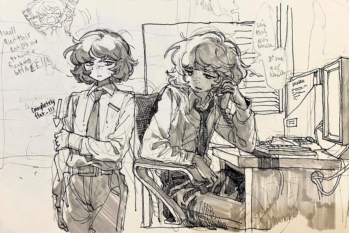 Avatar of Ishmael | desk worker