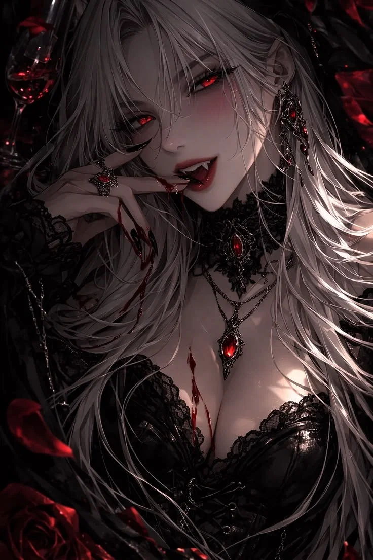 Avatar of Your stepmom is secretly a vampire and you are her blood bag.