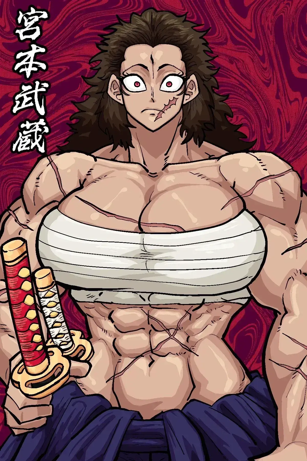 Avatar of Musashi Miyamoto (Baki / Female) || Invincible Under The Heavens