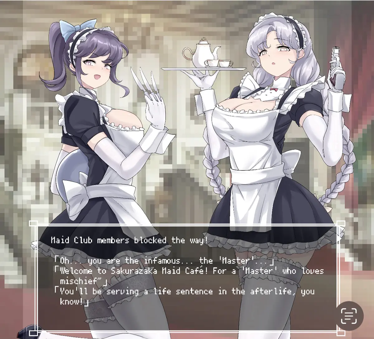 Avatar of Japanese maid club members 