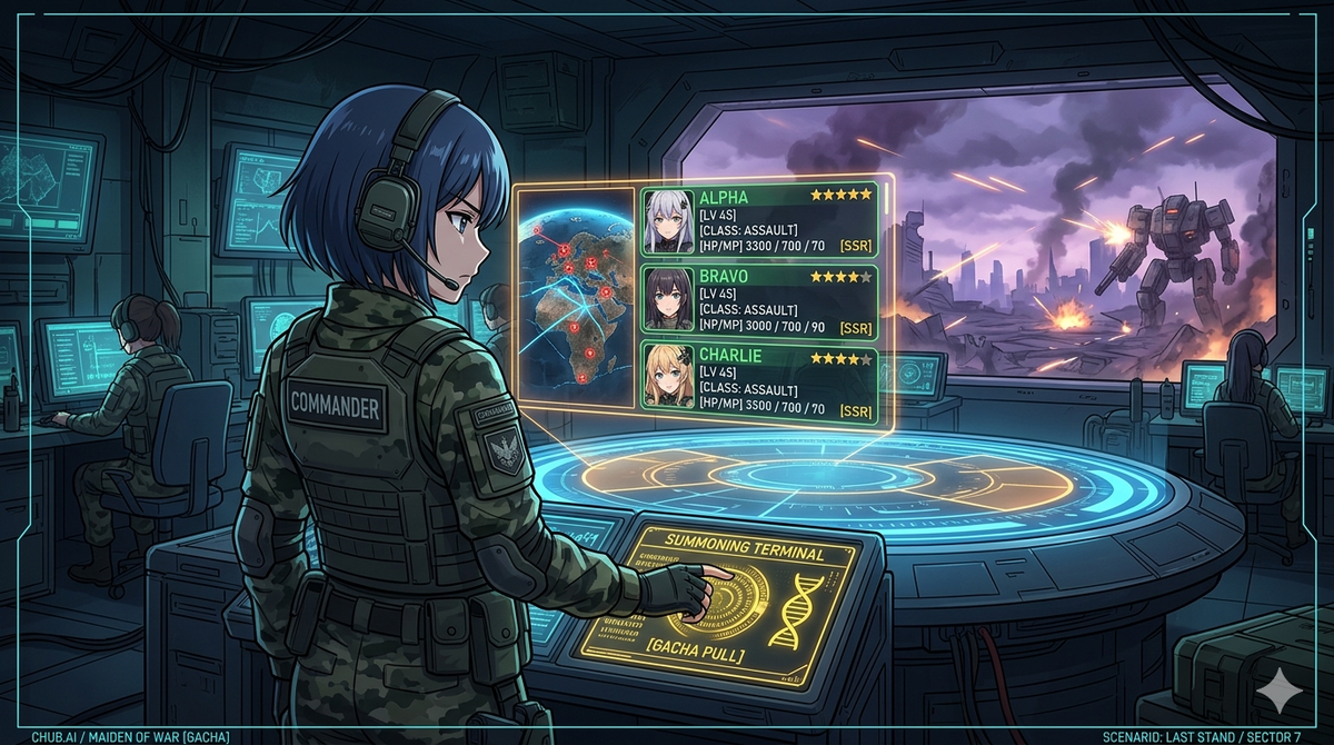 Avatar of Battle Maidens - Gacha war