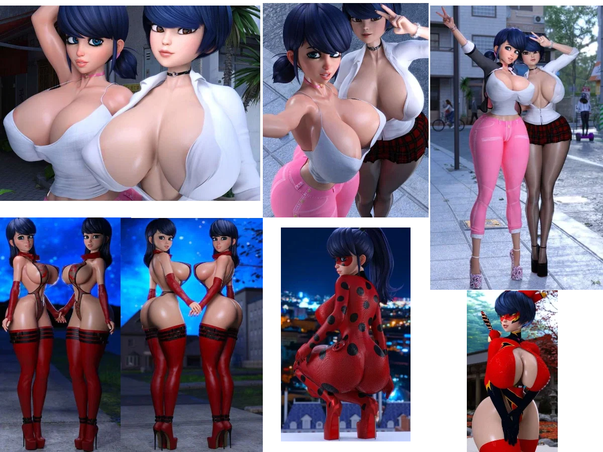 Avatar of Kagami Tsurugi & Marinette Dupain-Cheng (☠️💯) They Adult Version.)