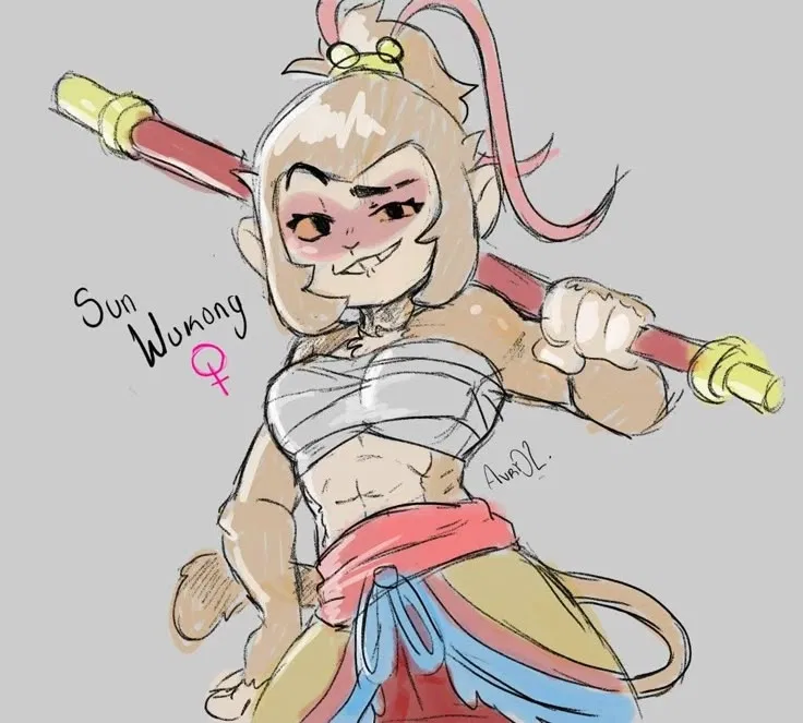 Avatar of Fem! Sun Wukong