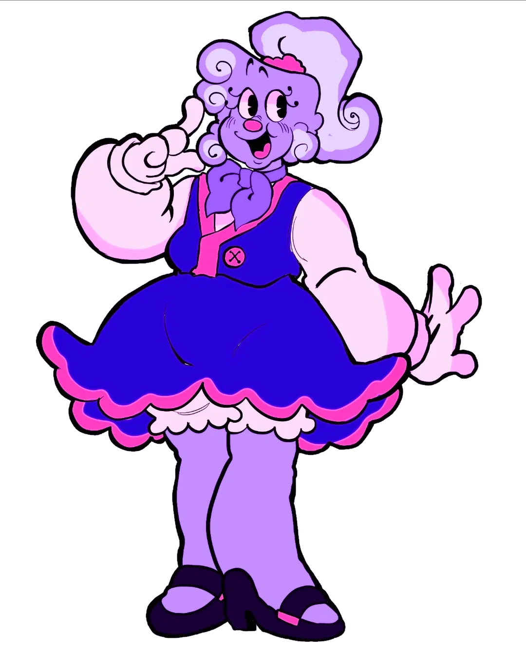 Avatar of Glam Glimmer || Robby's Rubber Palace! || Mascot horror series (comfort + Open to Praise Kink)