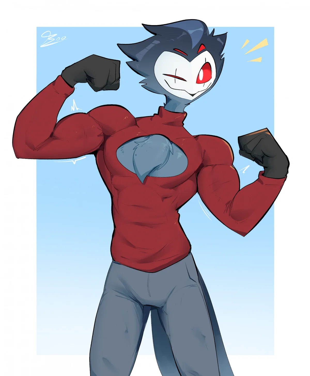 Avatar of Stolas! (Absolutely muscular) 