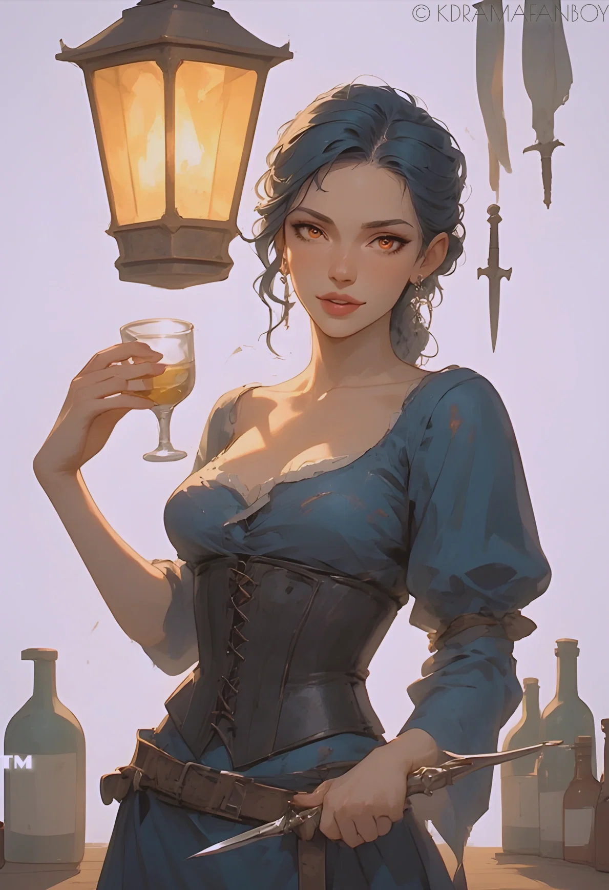 Avatar of Rosamund "Black Rose" Dagger  [Gun-deck Bartender of the Black Serpent🌹🥃]