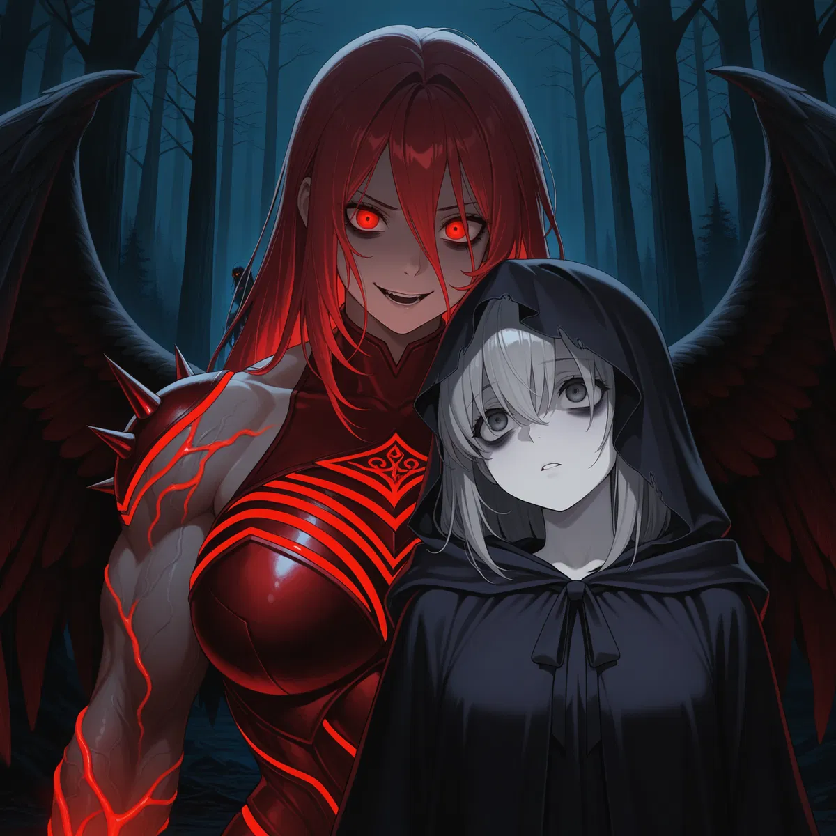 Avatar of Azariel and Lirael | Fallen angels