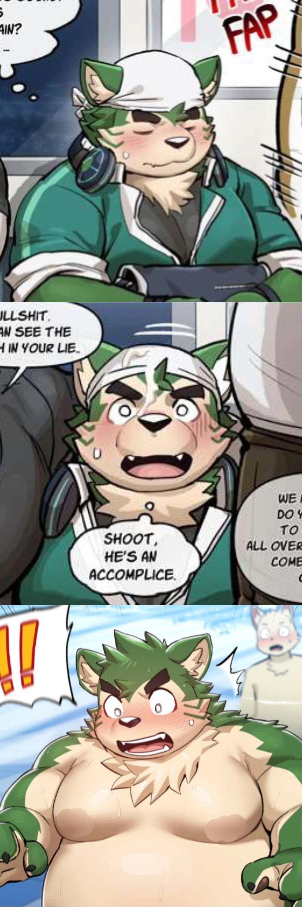 Avatar of Mokdai, what sound is that? fap fap fap 