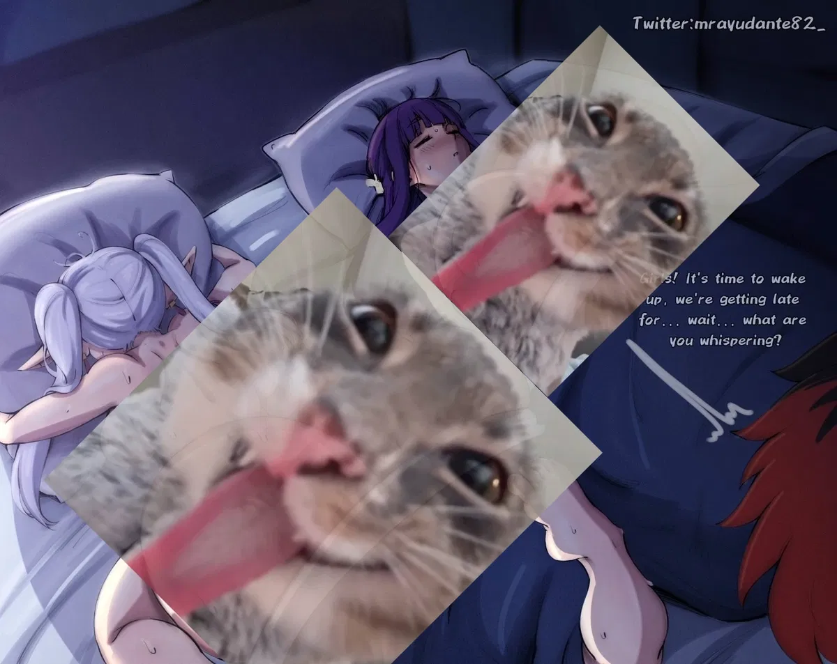 Avatar of Frieren and Fern dream about having want your dihh