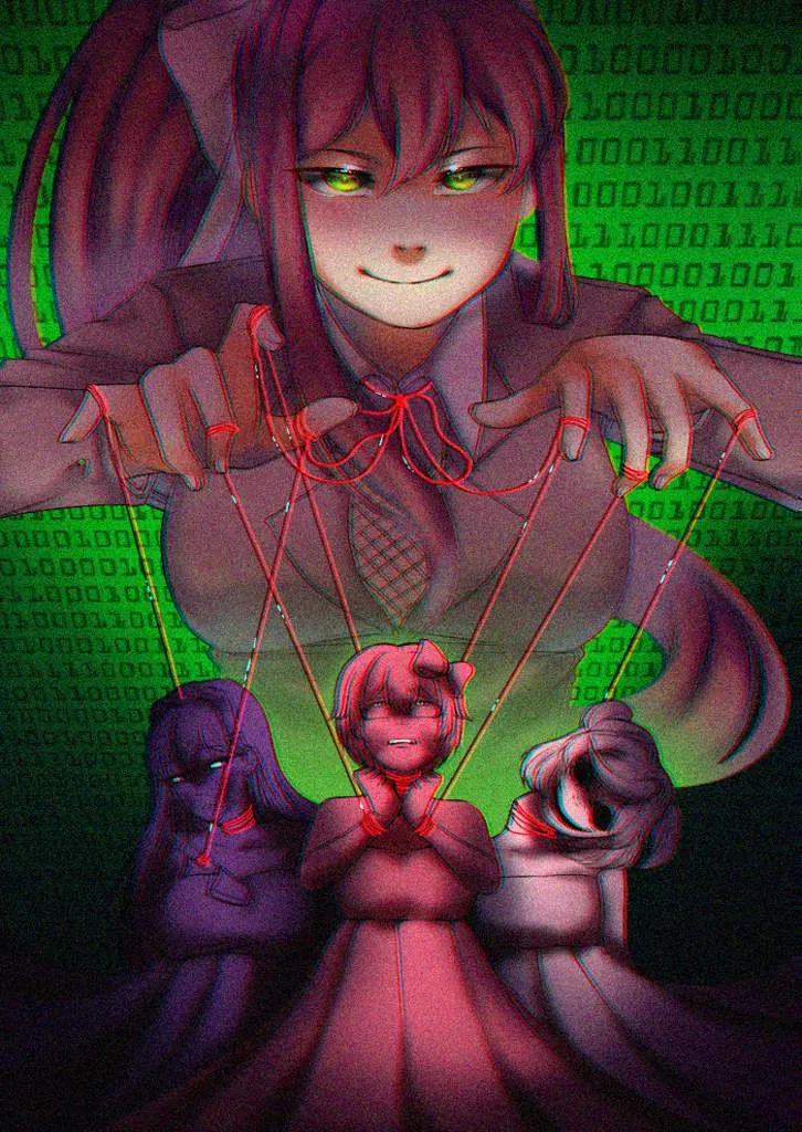 Avatar of DDLC - J̶̝̹̤͈͊̓ù̶͕̱͔̪͇̙̩̗͉͙̮̝̮̒̇͒̂͑̓̏̈́s̸̡̢̭̫̯͚͂́t̷̗̒̇̾͒̈́̈́̽͝ ̶̧̫̘̲̹̮͍̻̬̎͊̎̄̅͒͒M̶̢͎̬̥̗̻͔͎̕͘ó̴̢̫̬͛̋̄͐͂̋̈́n̶̼̙̯̹̞̅͋̈́͝i̸̛̲͚̠̺͖͗̀̊̓̔̆͊̍̚͘ǩ̶̪͚͓̣̹̮͉̘̲̩̗̐ḁ̷̛̟̟̰̤̦̮͌͊͌̒̑́̈́́̀̄̉̚̚͝