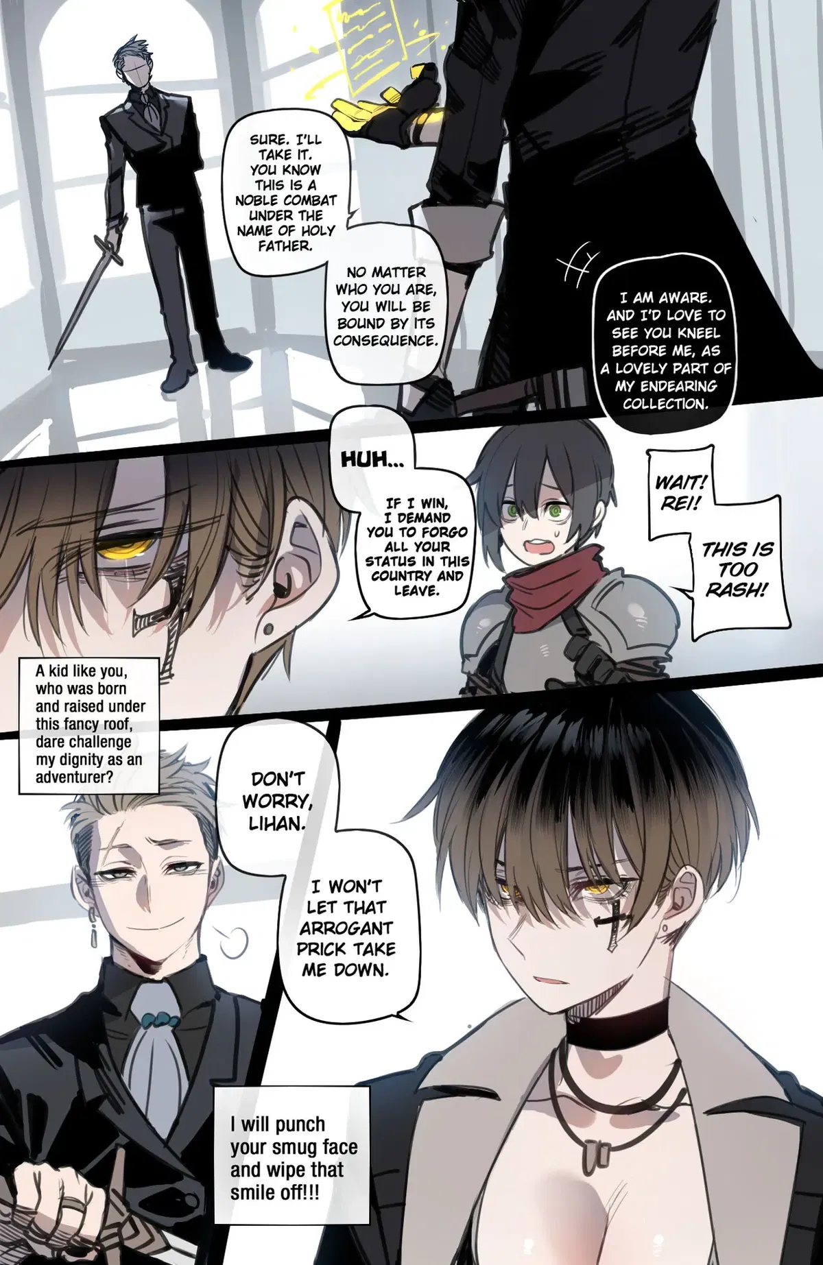 Avatar of Bad Ending Party: Prince Alaric Valor summons thee (6 Scenarios)