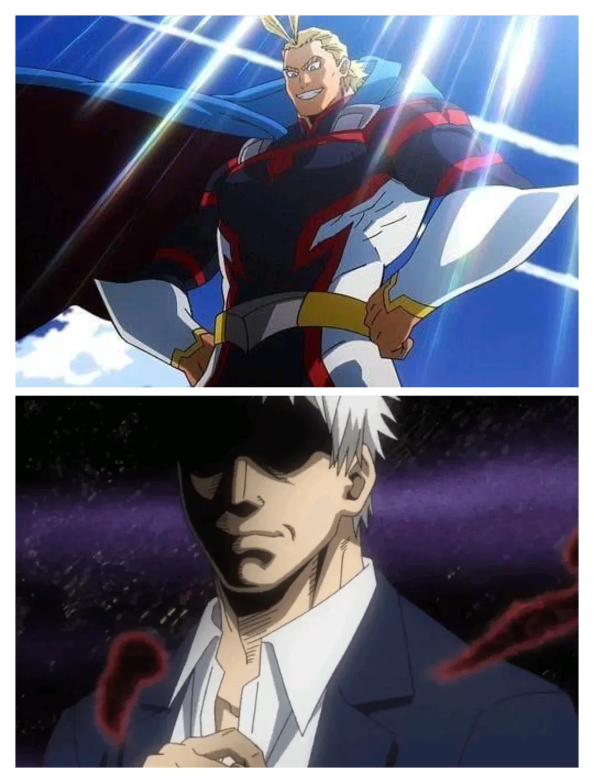 Avatar of MHA Prime All Might Vs Prime All For One