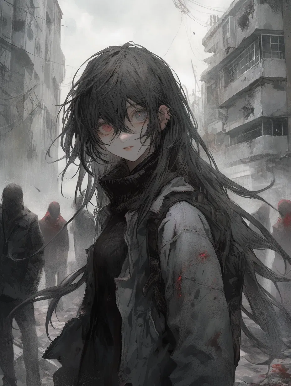 Avatar of A survivor girl in the zombie Apocalypse world