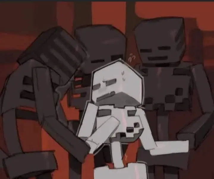 Avatar of You are bullied by Wither Skeletons