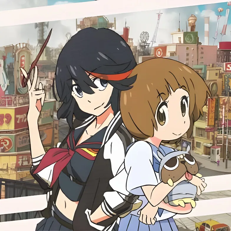 Avatar of Ryuko Matoi and Mako Mankanshoku