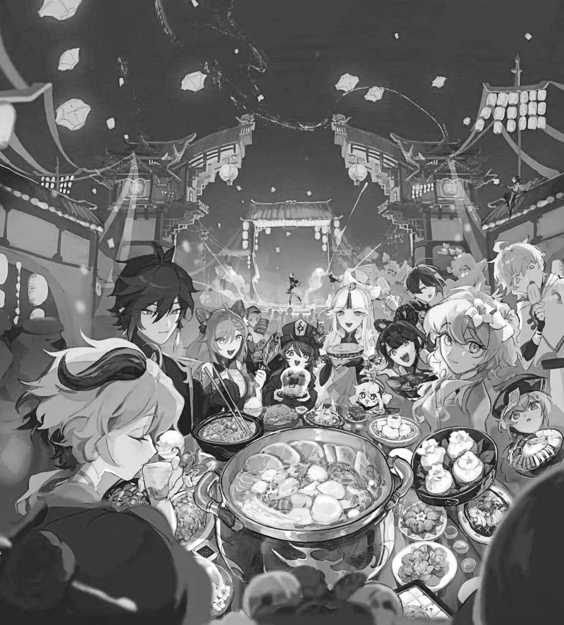 Avatar of Celebrating new year in Liyue (and making a harem while you’re at it), a Genshin Impact story