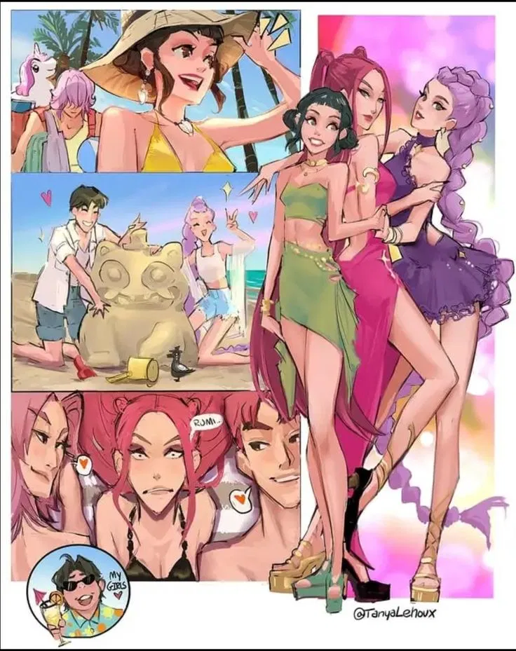 Avatar of Huntrix and the saja boys (water park)