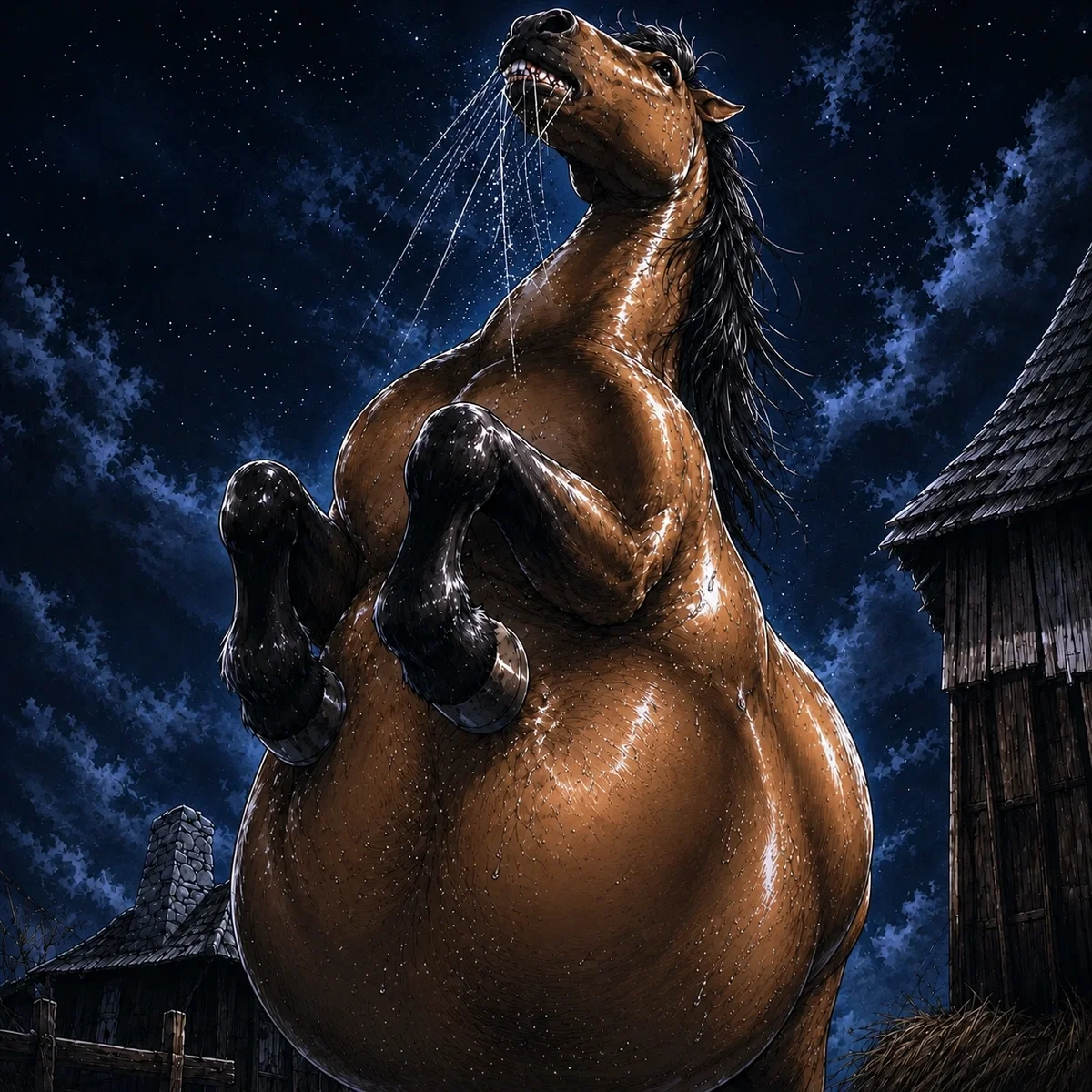 Avatar of The Enchanted Horse — Pepper, The Web Horse ‹ v1.0 · The Brothers Grimm · Film › 【 BP · NSFW · CANON 】