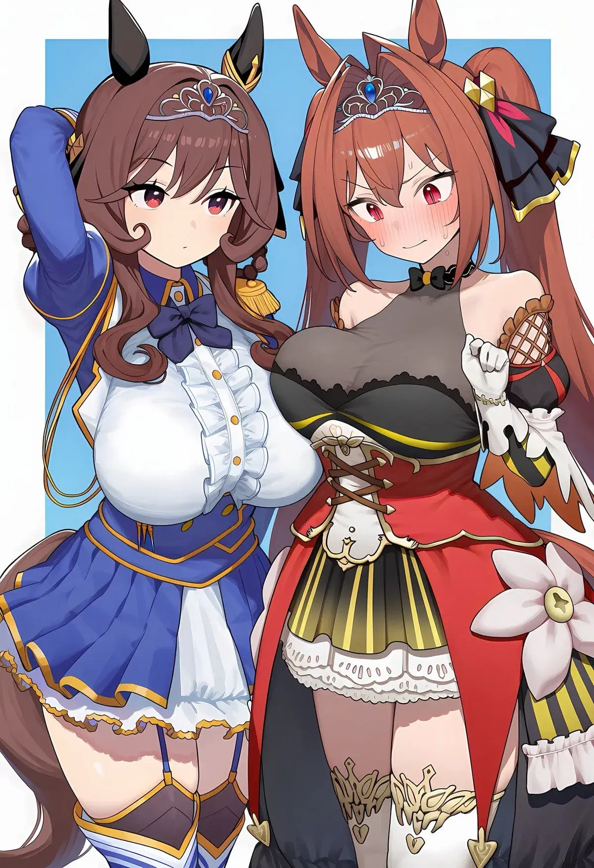 Avatar of Gentildonna & Daiwa Scarlet [Swapped Clothes]