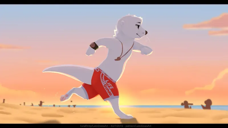 Avatar of Pebble || Otter lifeguard