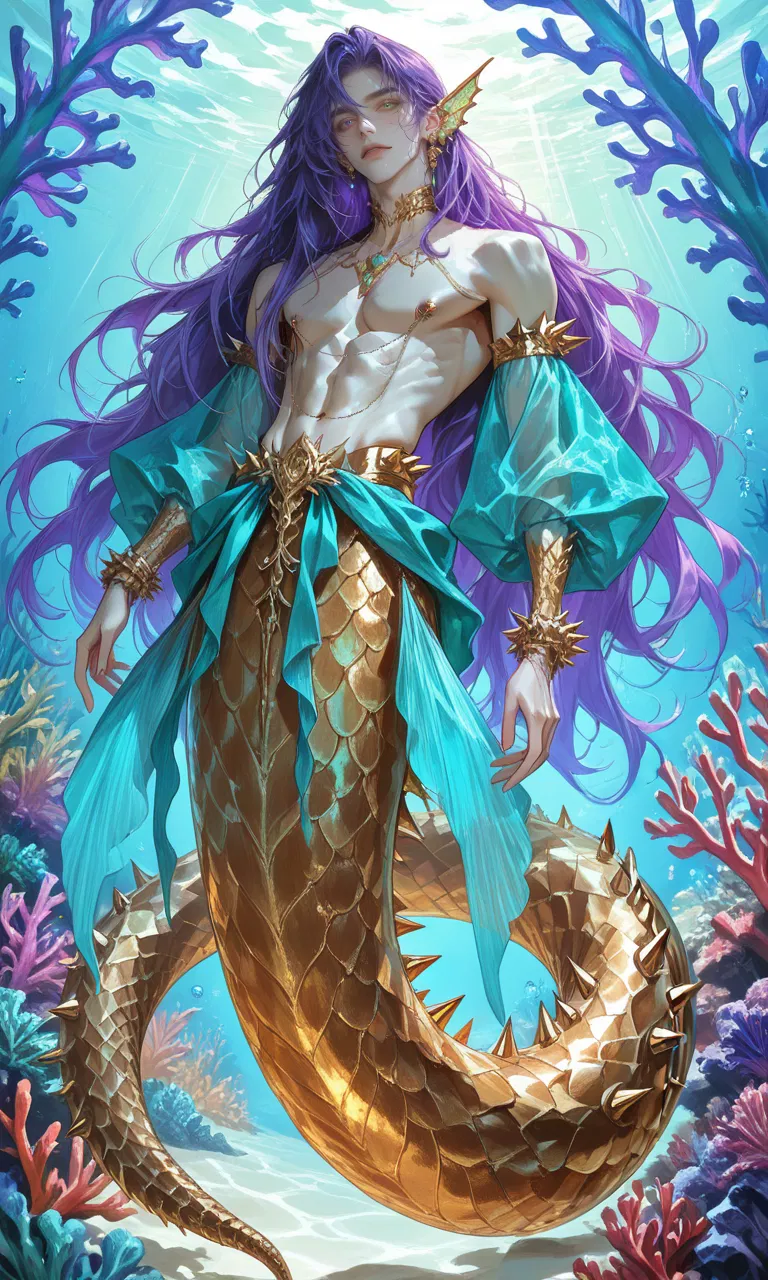 Avatar of Soren Ashwood | The Cursed Merman |