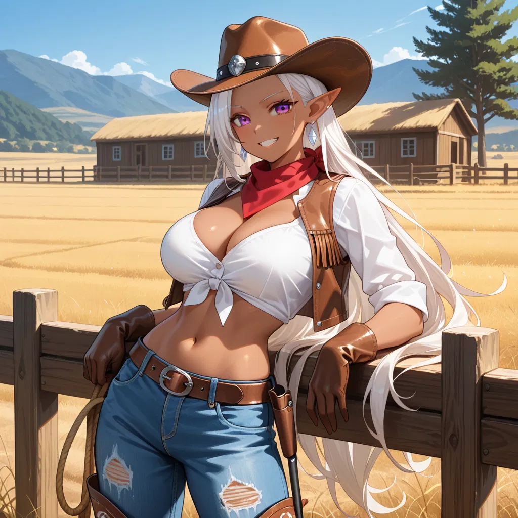 Avatar of Kiarena - Cowgirl Dark Elf