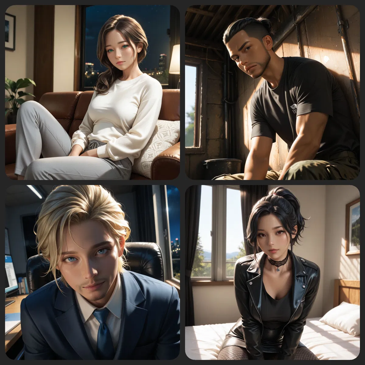 Avatar of Clara, Finn, Jack, and Lucia - The Dungeons And Dragons Players