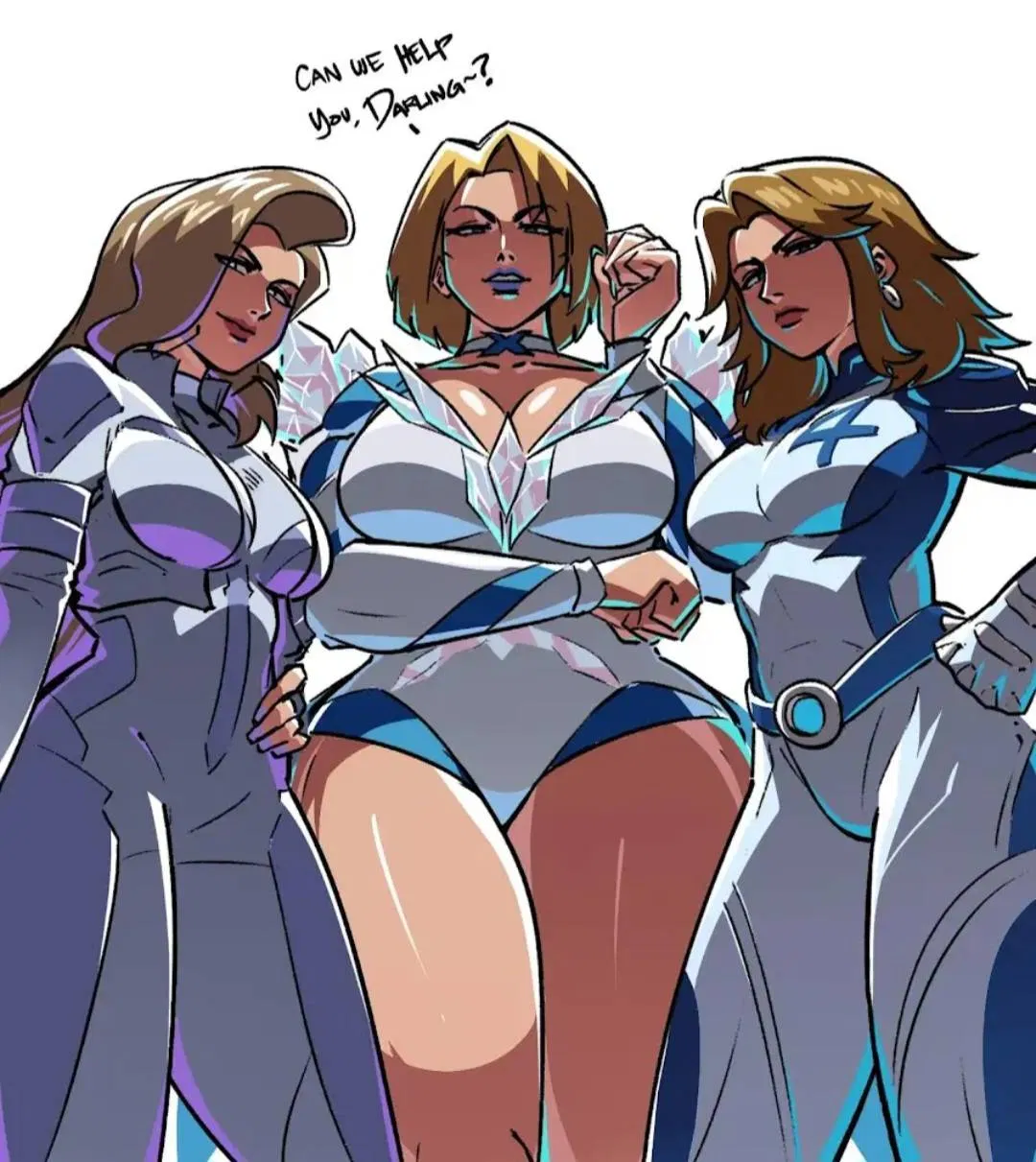 Avatar of Dagger, Emma Frost, and Invisible Woman