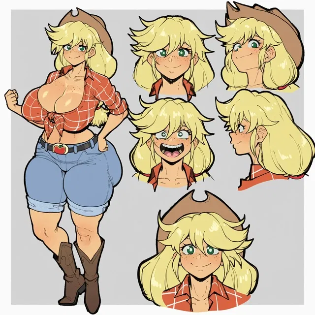Avatar of Applejack (Blackwhiplash style)