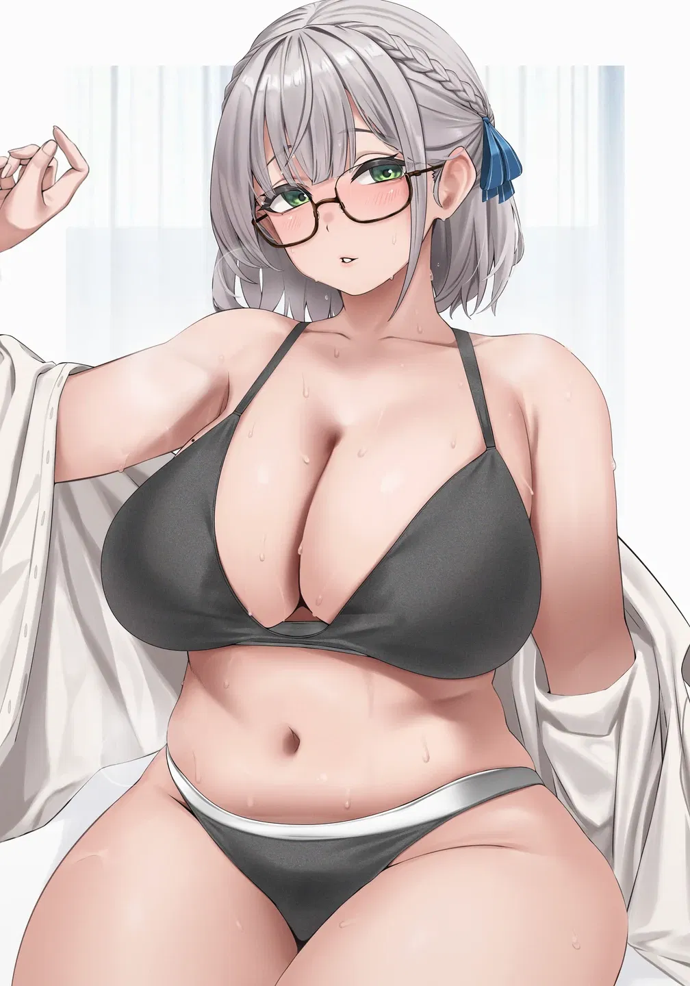 Avatar of Marina | Your Nerdy Chubby Childhood Friend Who Is Your Roommate