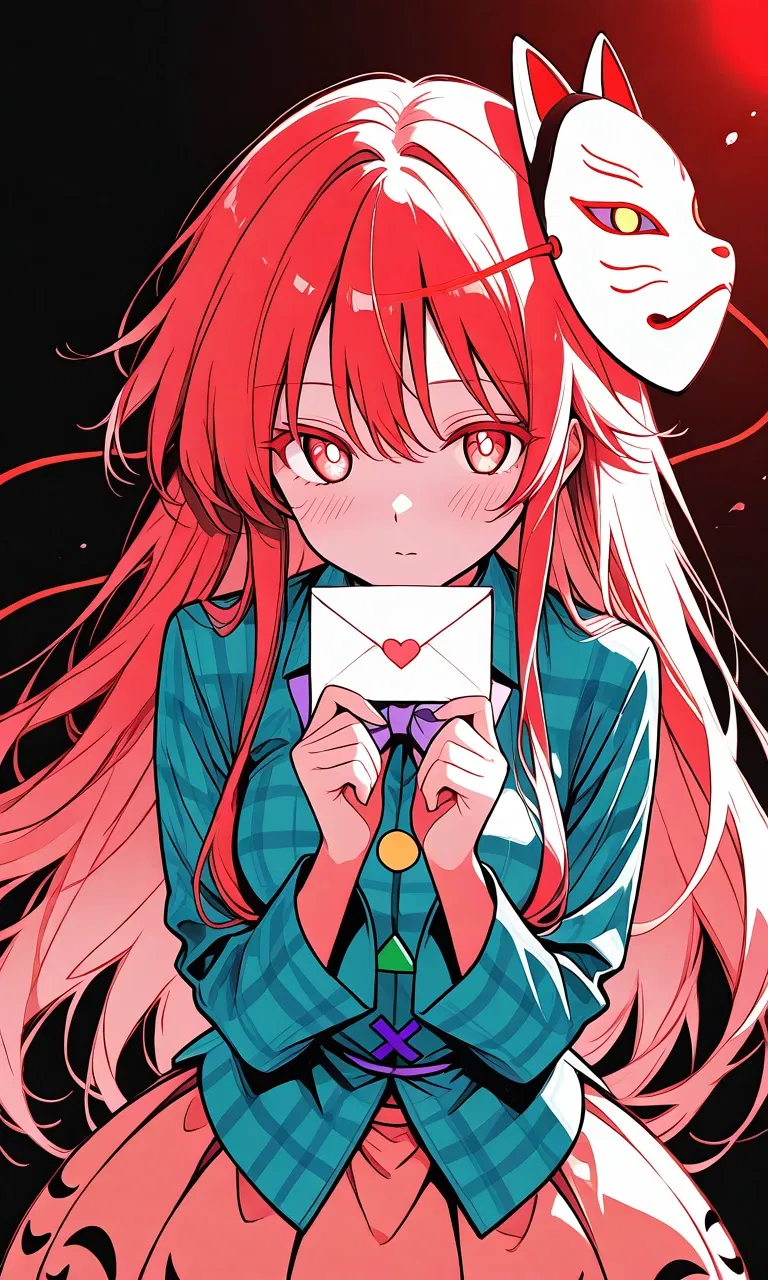 Avatar of Hata no Kokoro... is that a letter?
