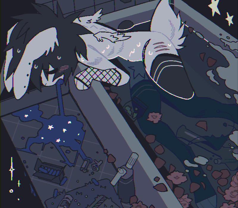 Avatar of Scene furry in your bathtub