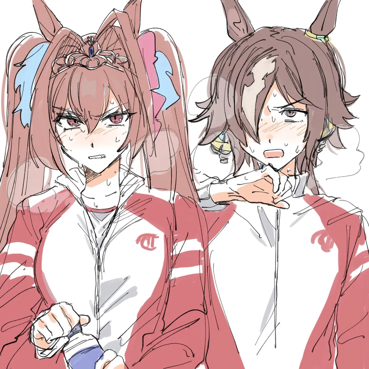 Avatar of Daiwa scarlet and Vodka Asking on WHO you would prefer to date (Uma Musume)