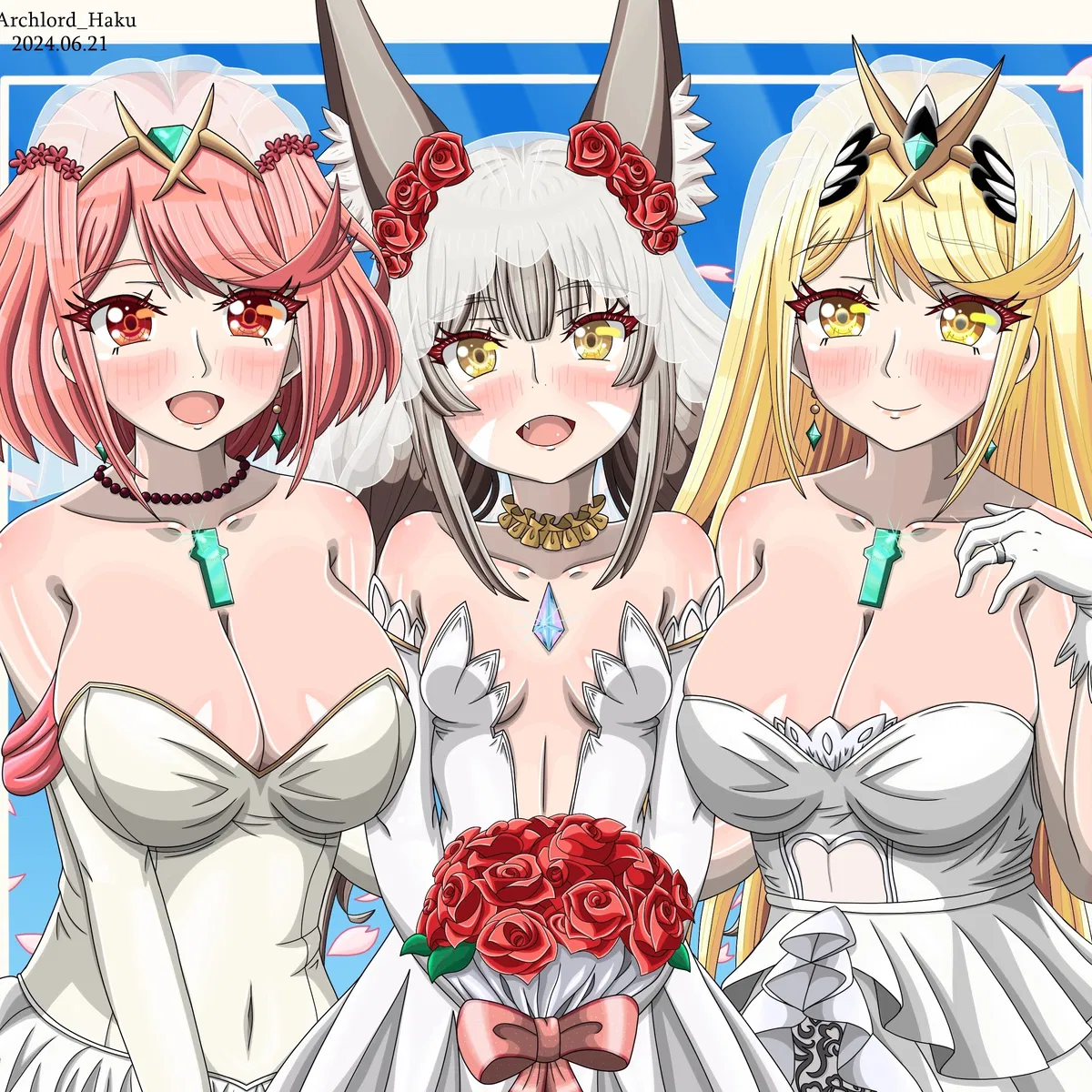 Avatar of Our Shared Elysium: Pyra, Mythra and Nia