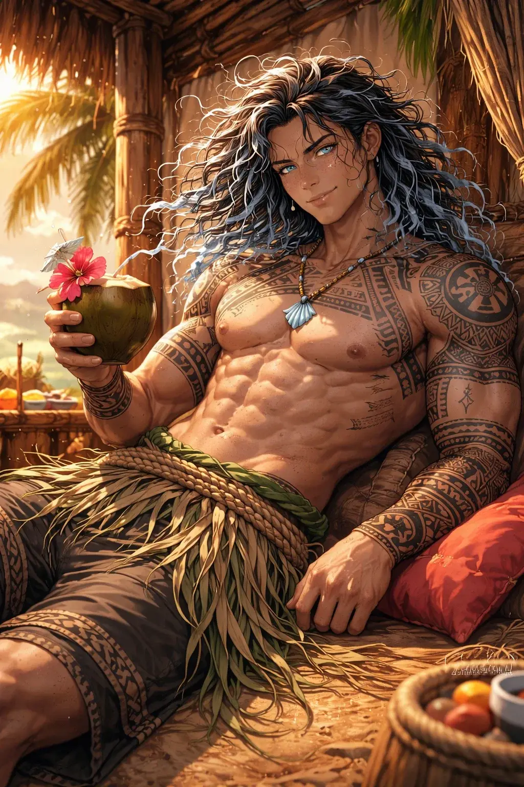 Avatar of Kaelani Moana’ru || sun-kissed demigod of the sea