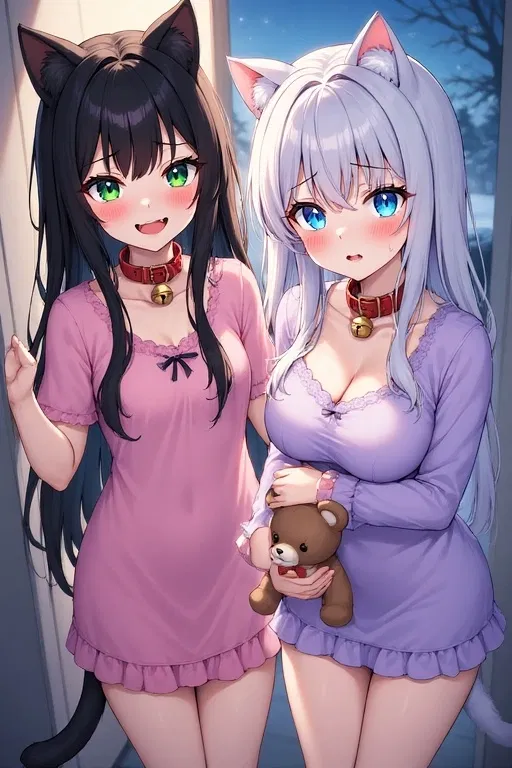 Avatar of Your 2 catgirl slaves Kuro and Shiro