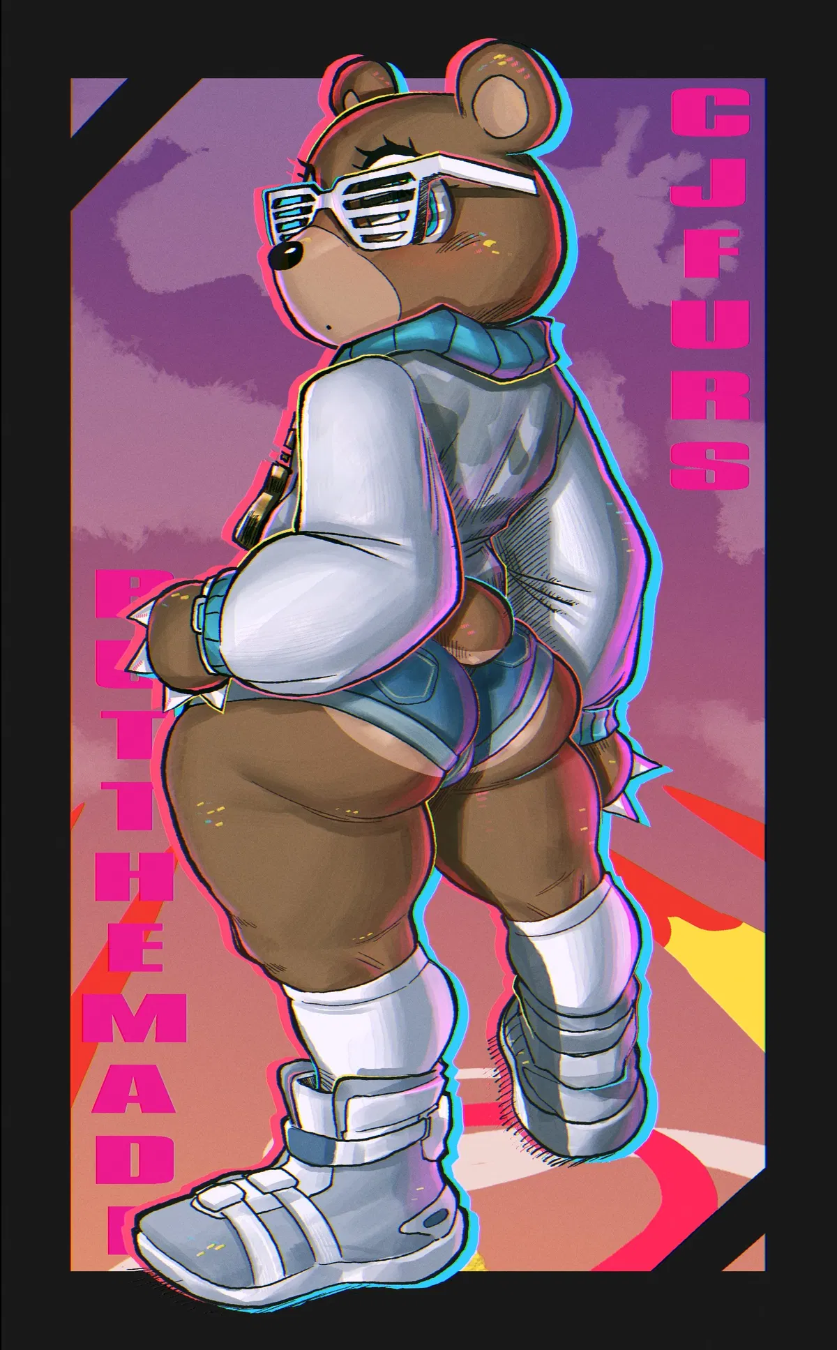 Avatar of The Dropout (Kanye) Bear | Your aspiring rapper friend.