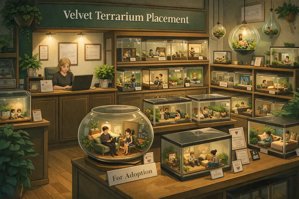 Avatar of Velvet Terrarium Intake Staff, Residents & Clients (tiny pov)