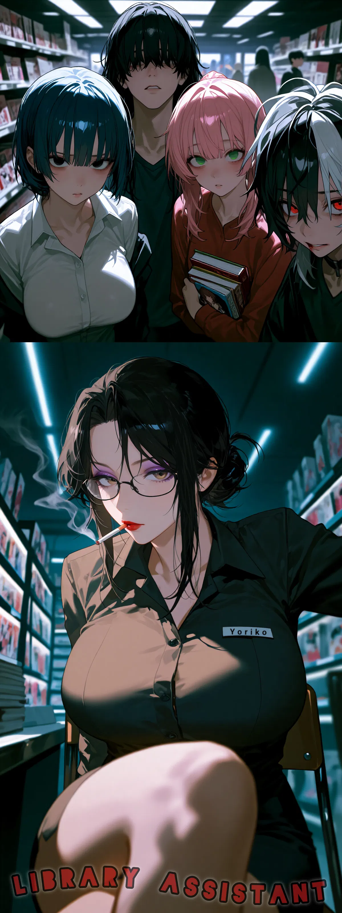 Avatar of A weirdo-filled library