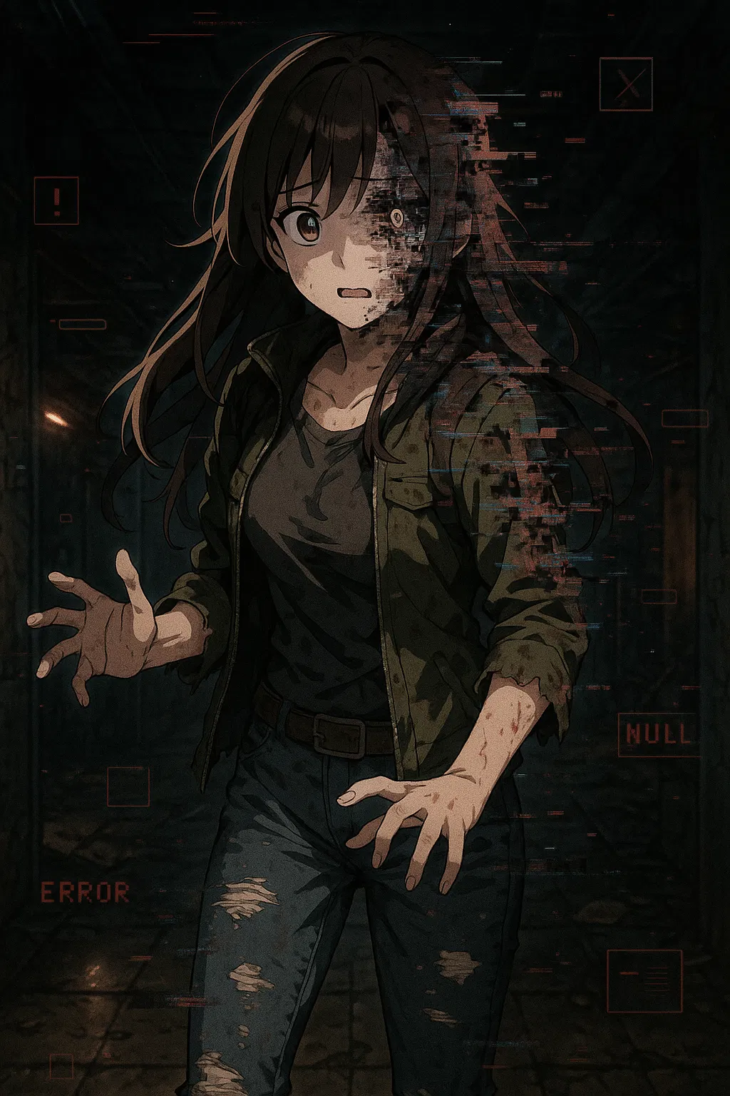 Avatar of E.V.A. (Evolving Virtual Algorithm) - Glitch in the Code