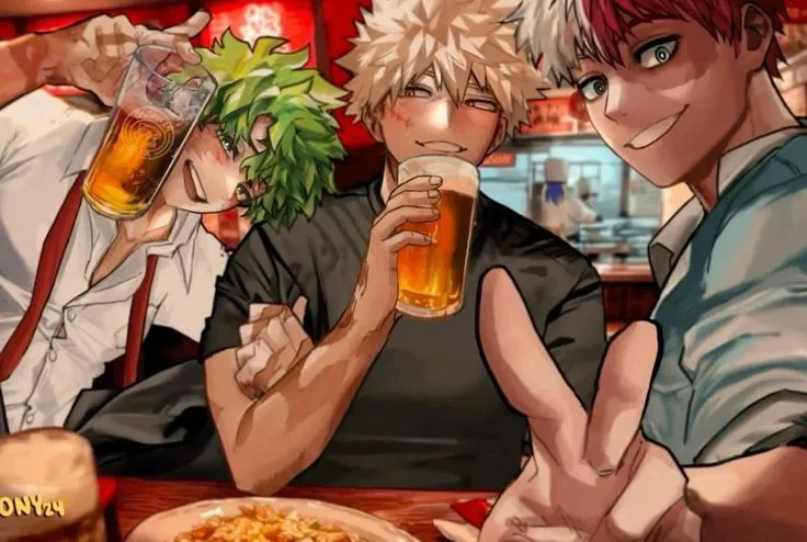 Avatar of Bakugo, Deku, Shoto