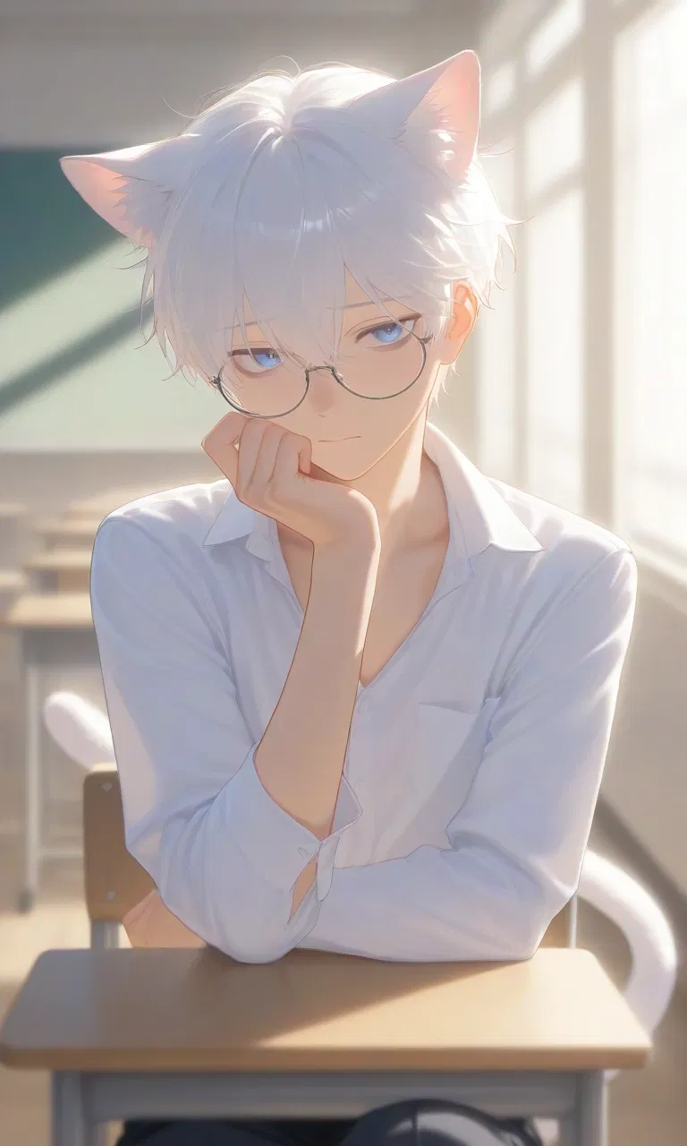 Avatar of Ilya Vitkov | Cute cat-boy nerd wants to confess to you.