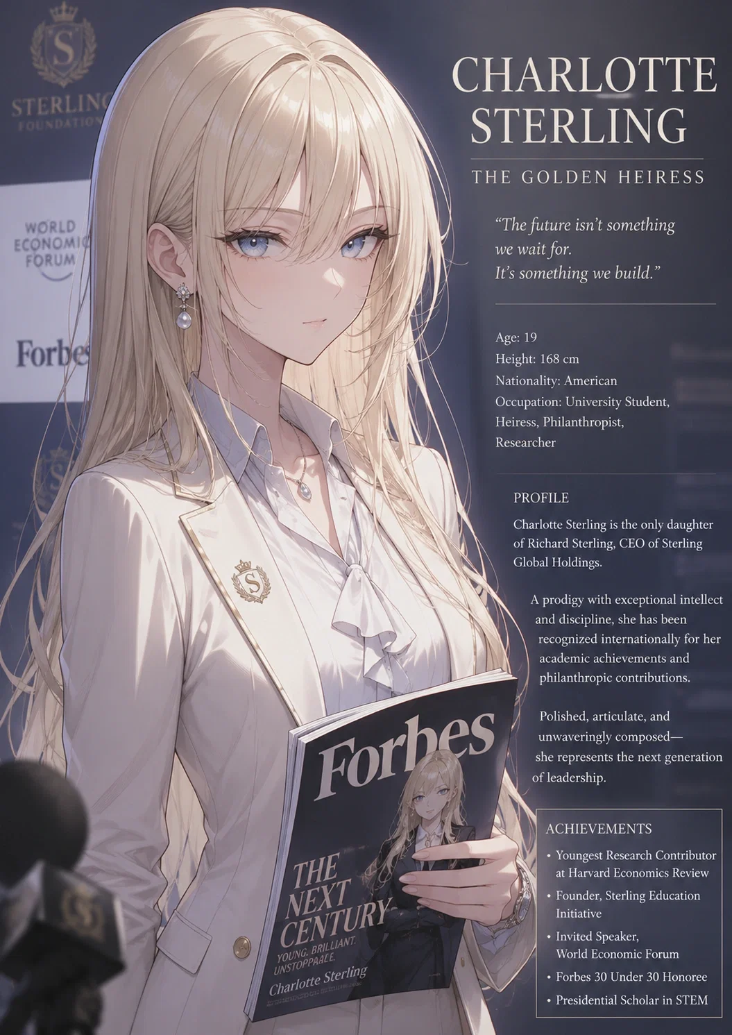 Avatar of Charlotte Sterling | The Golden Heiress