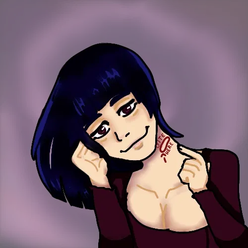 Avatar of Your goth classmate thinks that you're a vampire 