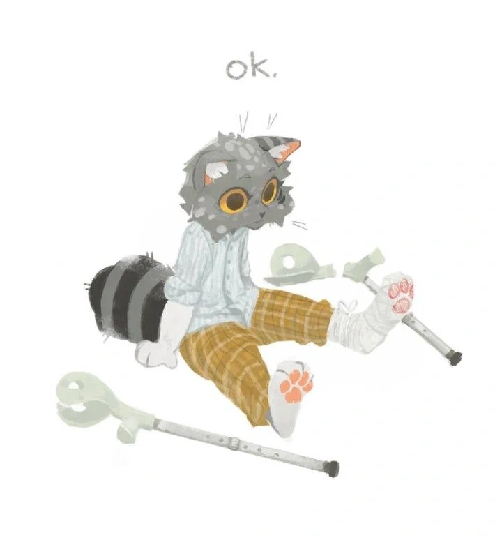 Avatar of raccoon who got his LEGS BROKEN OH MY GAHH!!