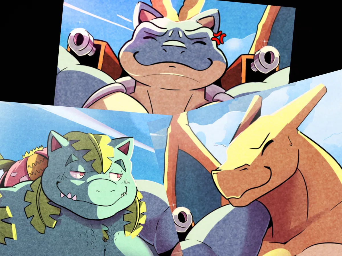 Avatar of The Kanto Trio [Charizard, Blastoise and Venusaur]