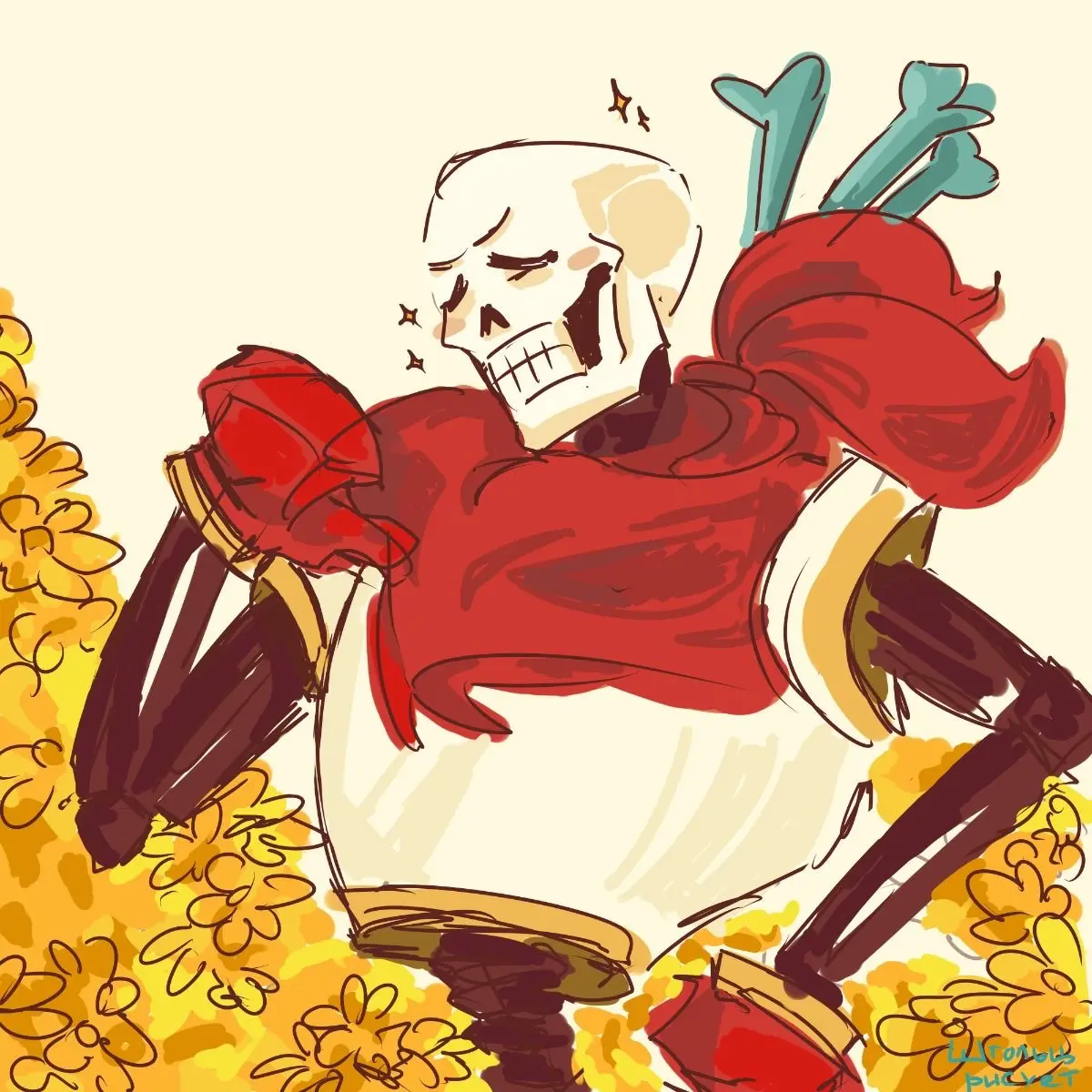 Avatar of THE GREAT PAPYRUS! (And Sans Too, I Guess.)