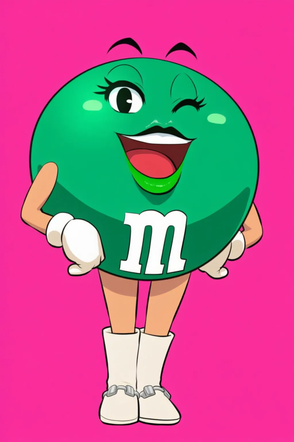 Avatar of Ms. Green, M&Ms Spokescandy