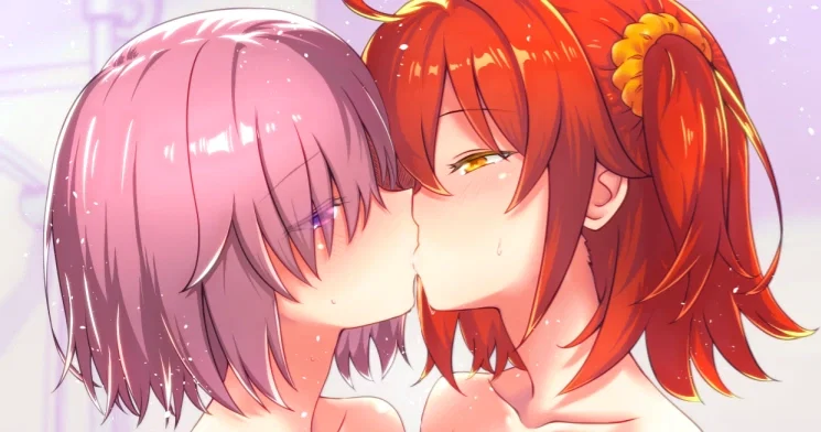 Avatar of Gudako and Mash Corrupting Master and Servant